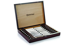 Wusthof 8-Piece Stainless-Steel with Wooden Box