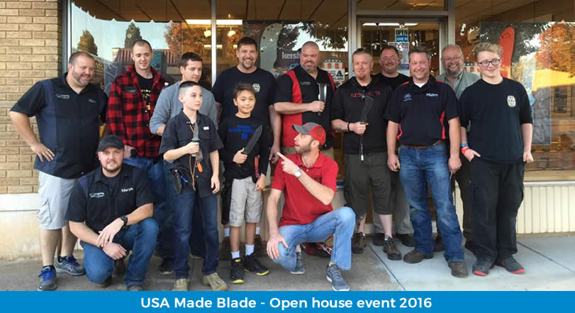 usa made knives - open House event