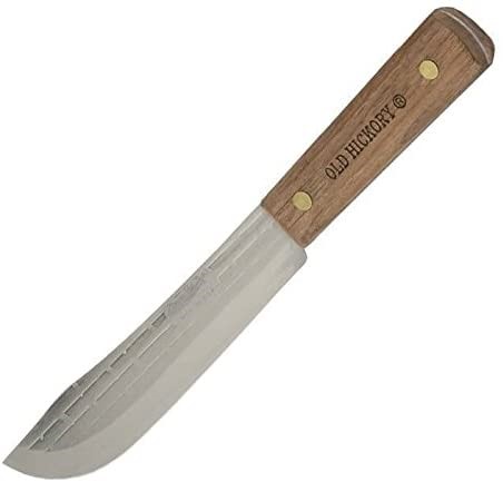 Old Hickory 7-7 7 Carbon Steel Butcher Kitchen Knife