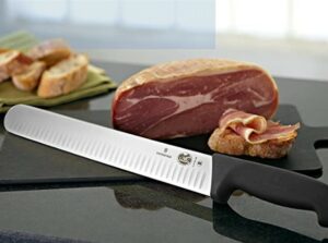 Victorinox 12 Inch Fibrox Pro Slicing Knife with Granton Blade