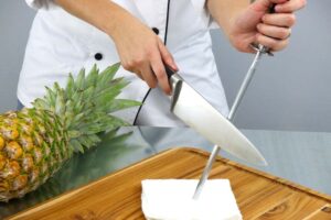 Steeling the Carving Knife