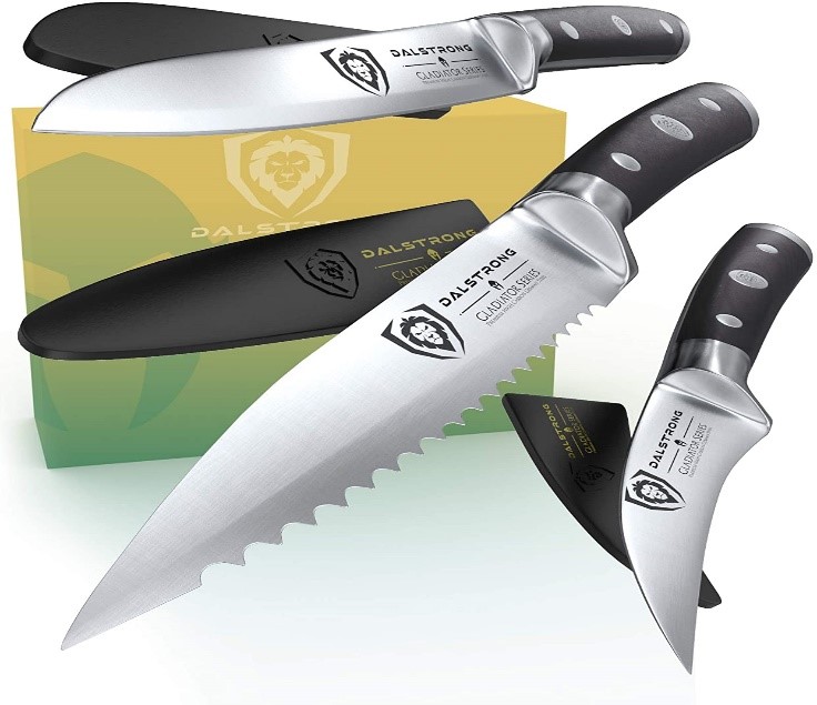 DALSTRONG 3-Piece Gladiator Series High-Carbon Steel Paring Knife