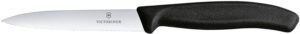 Victorinox 4-Inch Black 6.7733 Swiss Classic Paring Knife with a Round Tip and Serrated Edge