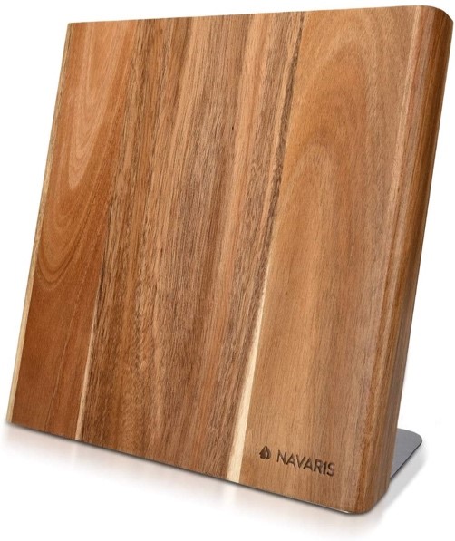 Navaris Wooden Magnetic Knife Holder
