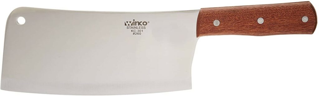 Winco Heavy Duty 8-Inch Chinese Cleaver