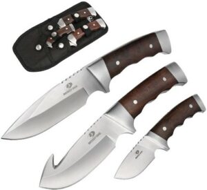 Mossy Oak 3-Piece Fixed Blade Hunting Knife