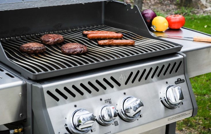 gas grill outdoor